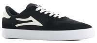 Lakai York Skate Shoes - black/white suede