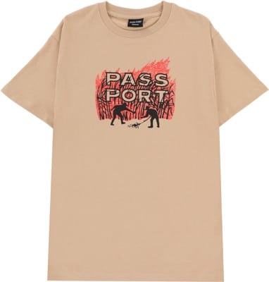 Passport Brush Fire T-Shirt - sand - view large