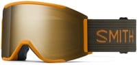 Smith Squad Mag ChromaPop Goggles + Bonus Lens - sunrise/sun black gold mirror +  storm blue mirror lens