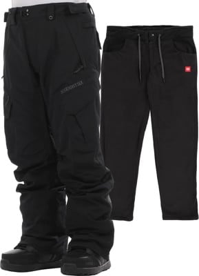 686 Smarty 3-In-1 Cargo Pants - black - view large