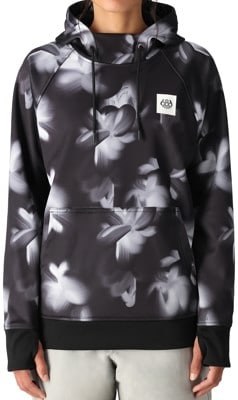 686 Women's Bonded Fleece Pullover Hoodie - ghost floral - view large