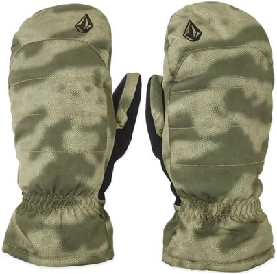 Volcom Women's Quilt Loft Mitts - camouflage - view large