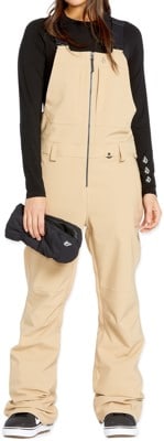 Volcom Women's Swift Bib Overall Pants - sand - view large