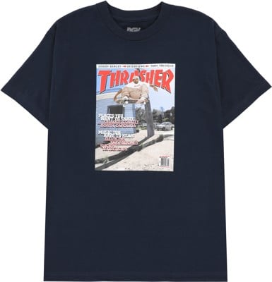 DGK Marcus Mcbride Thrasher Cover T-Shirt - navy - view large