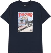 DGK Marcus Mcbride Thrasher Cover T-Shirt - navy