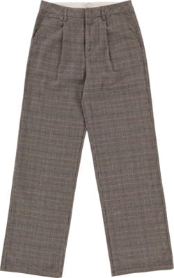 Brixton Women's Ludlow Trouser Pants - brown/cream houndstooth - view large