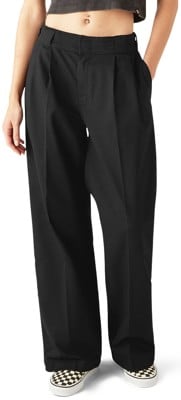 Dickies Women's Pleated Multi Pocket Work Pants - black - view large