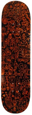 Cafe Ethan 8.25 Skateboard Deck - orange - view large