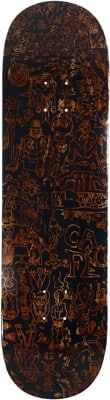 Cafe Ethan 8.5 Skateboard Deck - brown - view large