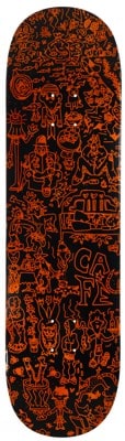 Cafe Ethan 8.5 Skateboard Deck - orange - view large