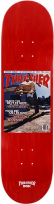 DGK McBride Thrasher Cover 8.25 Skateboard Deck - red - view large