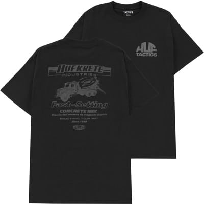 Tactics HUF Tactics Mixer T-Shirt - black - view large