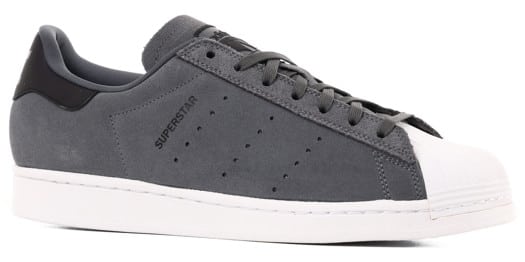 Adidas Superstar ADV Skate Shoes - grey five/core black/footwear white - view large