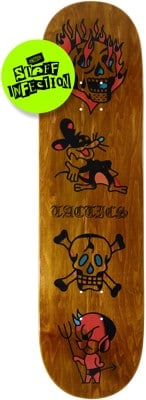 Tactics Charms Skateboard Deck - brown - view large