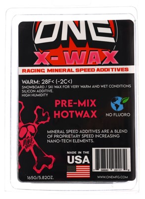 One MFG X-Wax Pre-Mix 165g Snowboard Wax - warm - view large