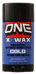 One MFG X-Wax Twist Up 50g Snowboard Wax - cold