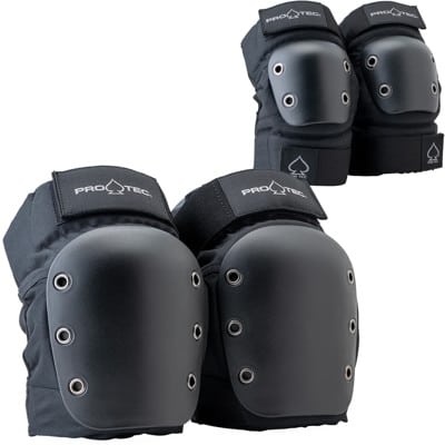 ProTec Street Knee & Elbow Open Back Skate Pad Set - black - view large