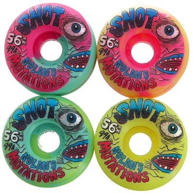 Snot Nolan's Mutations Skateboard Wheels - assorted (99a) - view large