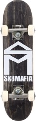 SK8MAFIA House Logo 6.0 Micro Complete Skateboard - black stain