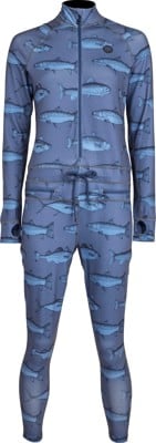 Airblaster Women's Hoodless Ninja Suit - thunder fish - view large