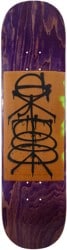 GX1000 Raw 8.5 Skateboard Deck - navy