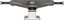 Independent Inverted Kingpin Stage 11 Skateboard Trucks - steel grey 144 - reverse