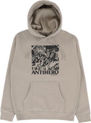 Anti-Hero Antihero Sucks Hoodie - cement/black - view large