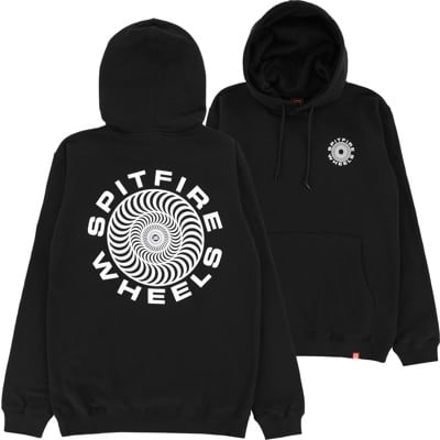 Spitfire Classic '87 Swirl Hoodie - black/white - view large