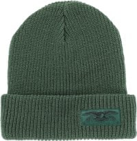 Anti-Hero Stock Eagle Label Cuff Beanie - green/black