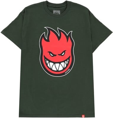 Spitfire Bighead Fill T-Shirt - forest green/red-white-black - view large