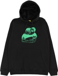 There Stuck Hoodie - black/green