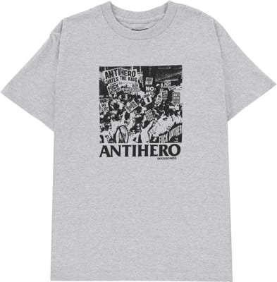 Anti-Hero Antihero Sucks T-Shirt - heather grey - view large