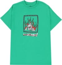 Krooked Chain Frame T-Shirt - kelly green