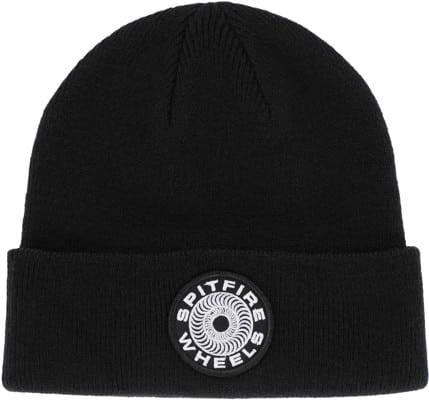 Spitfire Classic 87' Swirl Patch Beanie - black/white - view large