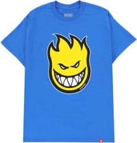 Spitfire Bighead Fill T-Shirt - royal/yellow-white-black