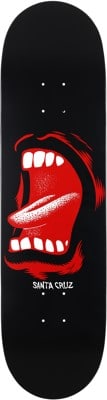 Santa Cruz Screaming Mouth 8.5 7 Ply Birch Skateboard Deck - view large