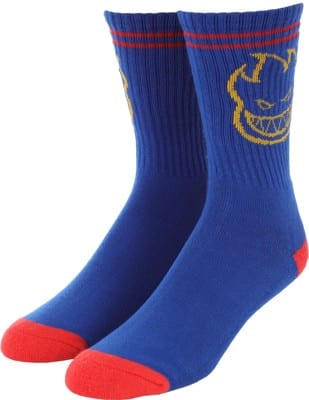 Spitfire Bighead Sock - blue/yellow/red - view large