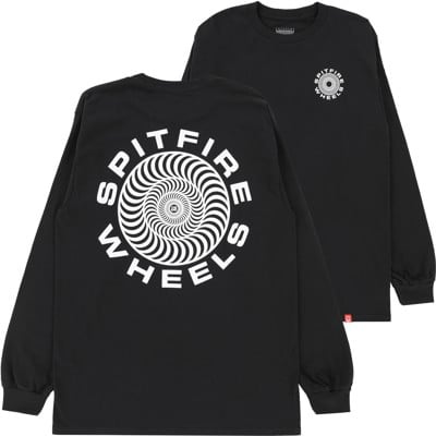 Spitfire Classic 87' L/S T-Shirt - black/white - view large