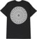 Spitfire Classic Swirl Overlay T-Shirt - black/white-grey - reverse