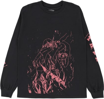 There Noise L/S T-Shirt - black/pink - view large