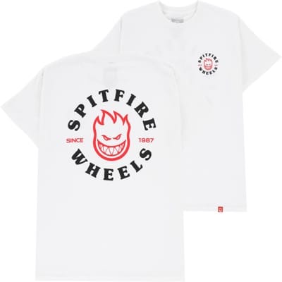 Spitfire Bighead Classic T-Shirt - white/black-red - view large