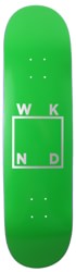 WKND Logo 8.25 Skateboard Deck - green/silver