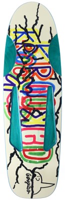 Krooked Gonz Baby Beamer 10.12 Skateboard Deck - teal - view large