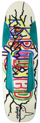 Krooked Gonz Baby Beamer 10.12 Skateboard Deck - teal