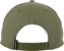 Anti-Hero Basic Eagle Snapback Hat - olive/yellow - reverse