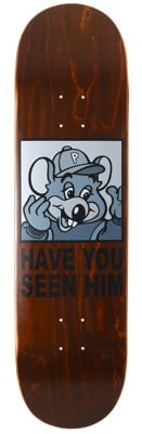 Pizza HYSH 8.5 Skateboard Deck - brown - view large