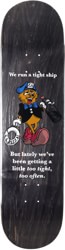 Pizza Tipsy 8.25 Skateboard Deck - black