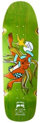 Krooked Sandoval Running Wild 9.81 Wheel Wells Skateboard Deck - green