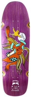 Krooked Sandoval Running Wild 9.81 Wheel Wells Skateboard Deck - purple - view large