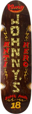 Anti-Hero Cardiel Superpowered 9.18 Huffer Shape Wheel Wells Skateboard Deck - view large